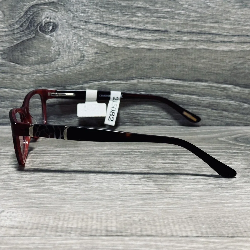 CoverGirl CG0531 071 Eyeglass Frames Womens 51-17-135 Red Tortoise Rectangular‎